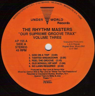 Click for more Our Supreme Groove Trax Volume listings
