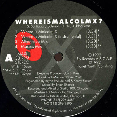 Where Is Malcolm X